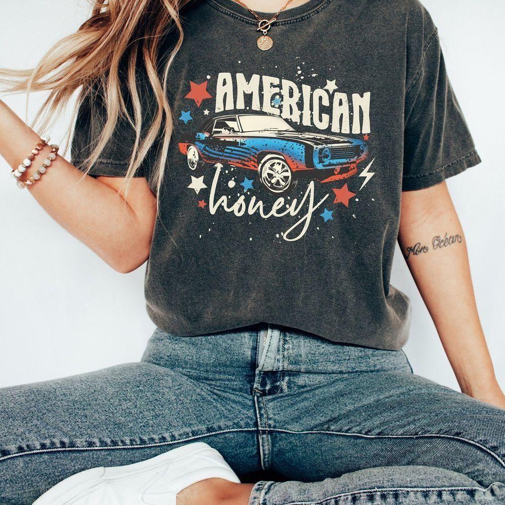 Retro America Honey Usa Vuitino Merch